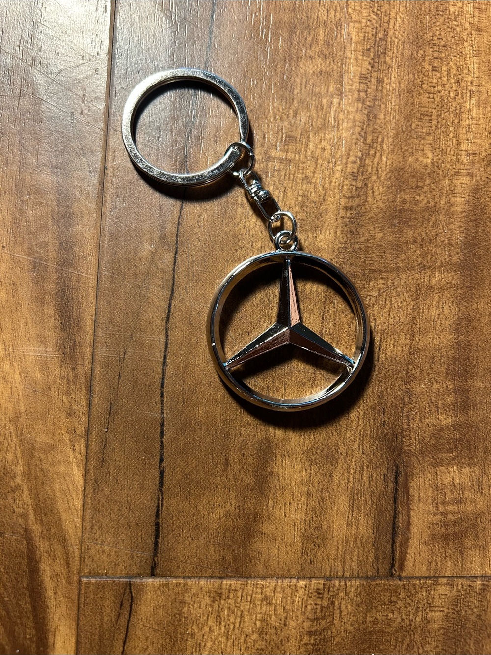 Mercedes Logo Keyring - Men's Accessory